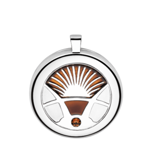 Le médaillon - Soleil levant (hors bouton)